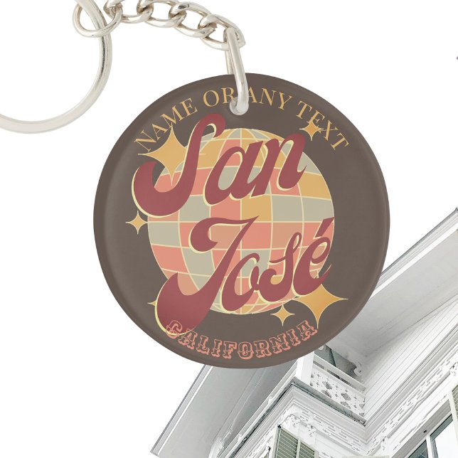 San José City California USA  Keychain (Creator Uploaded)