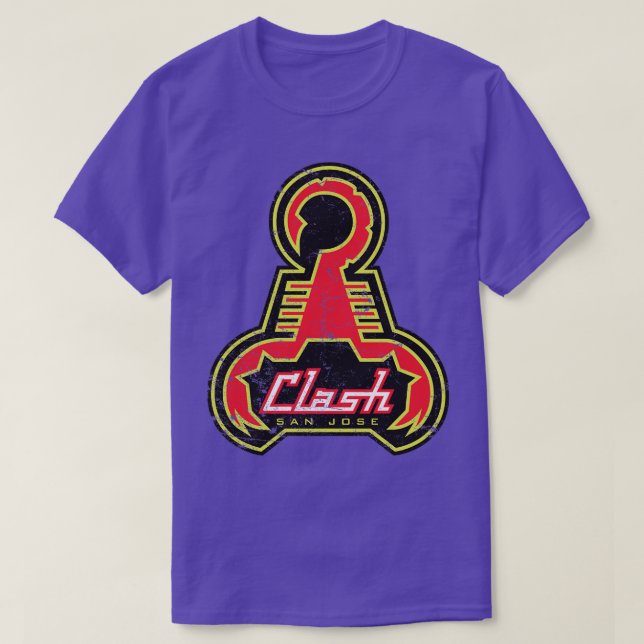 San Jose Clash T-Shirt (Design Front)