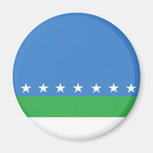 San Jose Costa Rica, Comoros flag Magnet (Front)