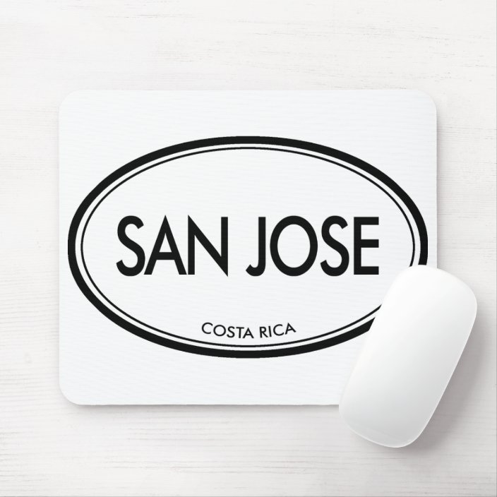 San Jose, Costa Rica Mousepad