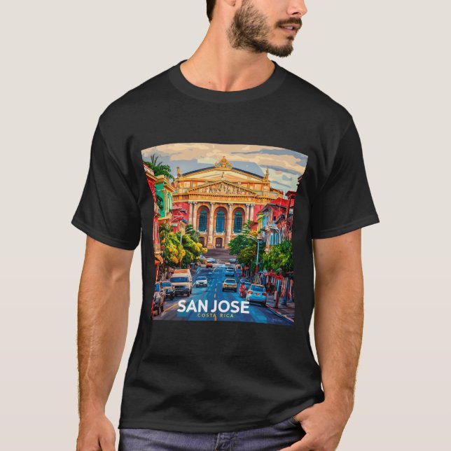 San Jose,Costa Rica  T-Shirt (Front)