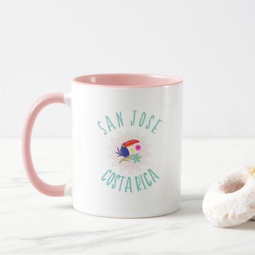 San Jose Costa Rica Toucan Souvenir Mug