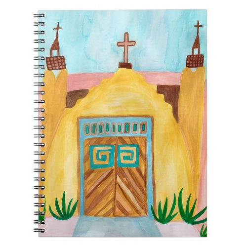 San Jose de Gracia Church New Mexico Notebook