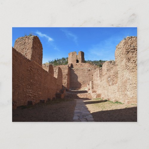 San Jose de los Jemez Mission Church New Mexico Postcard