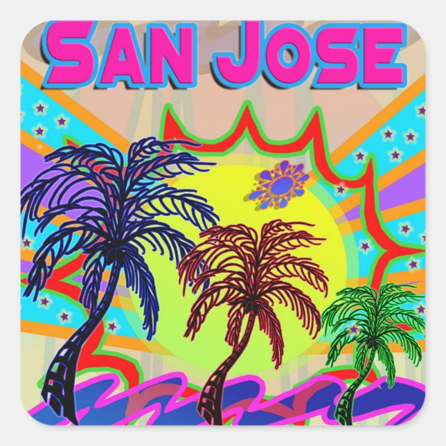 San Jose Eternal Sticker (Front)