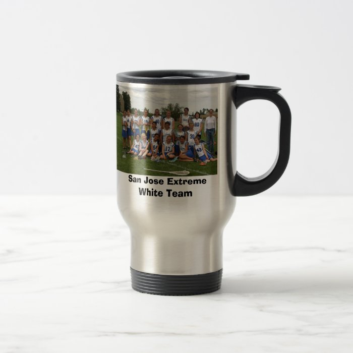 San Jose Extreme White Team Coffee Mugs