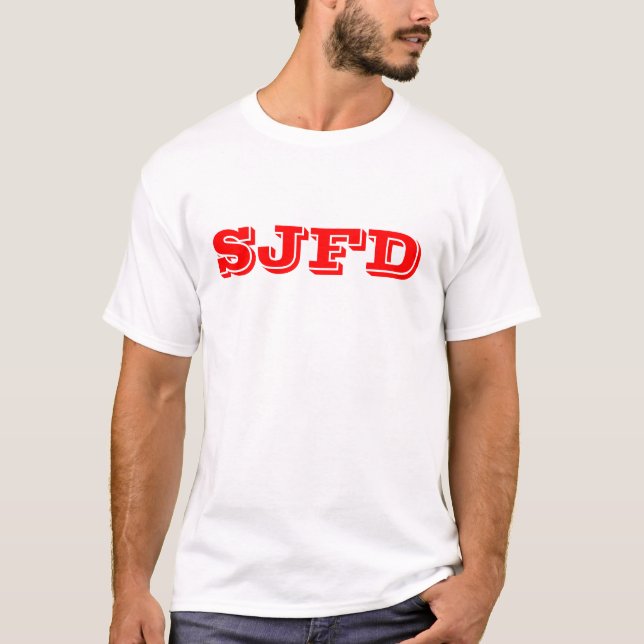 San Jose* Fire Department T-shirt (Front)
