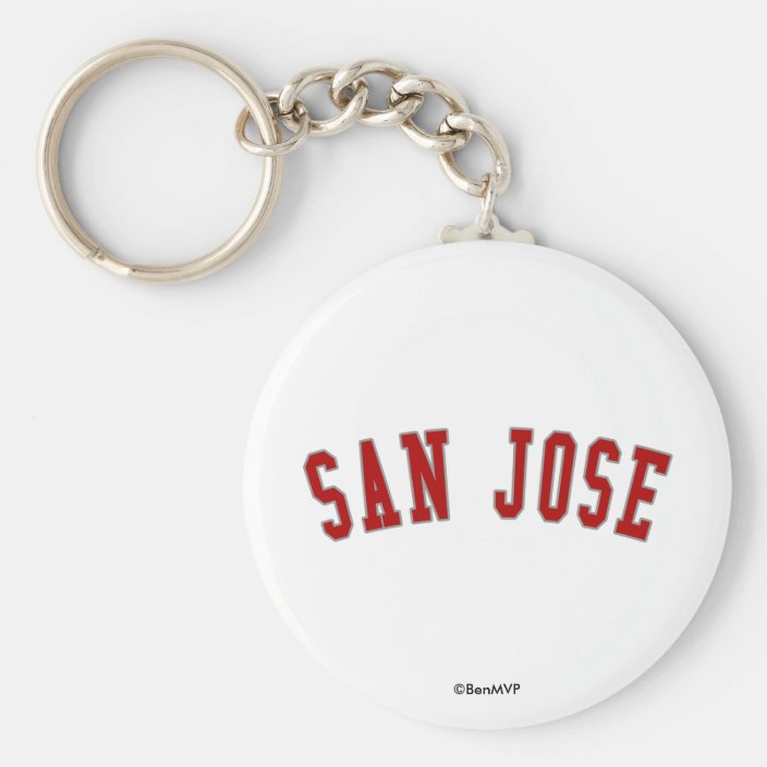 San Jose Key Chain
