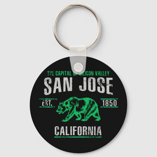 San Jose Keychain (Front)