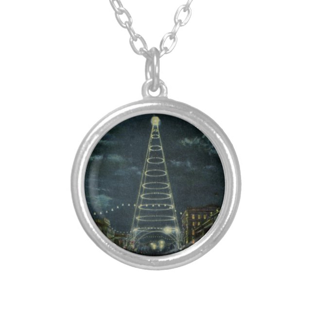 San Jose Light Tower Necklace (Front)
