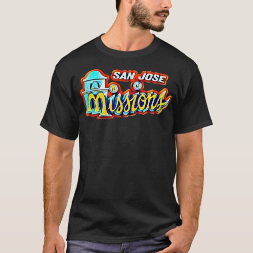 San Jose Missions Baseball T_Shirt