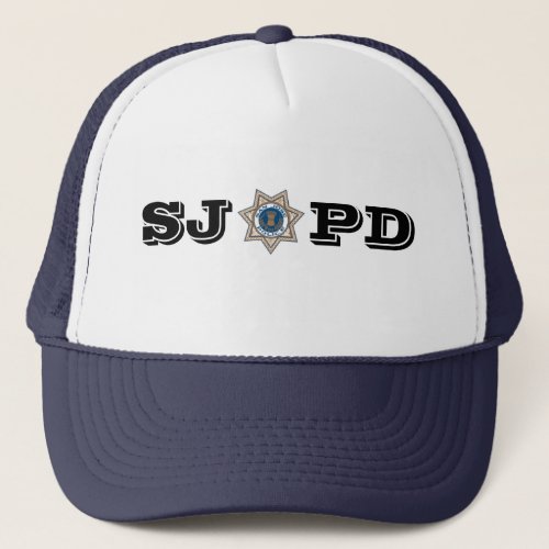 San Jose Police Department Trucker Hat