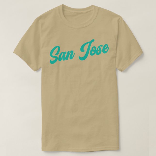 San Jose Retro San Jose Sharks T-Shirt (Design Front)