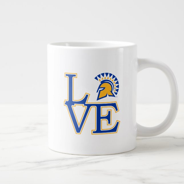 San Jose State Love Giant Coffee Mug (Right)