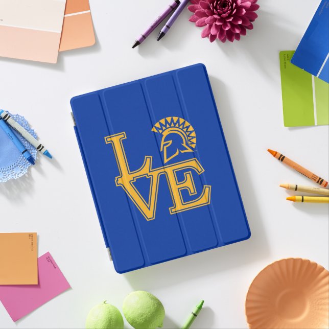 San Jose State Love iPad Smart Cover (In Situ)