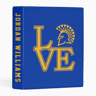 San Jose State Love Mini Binder