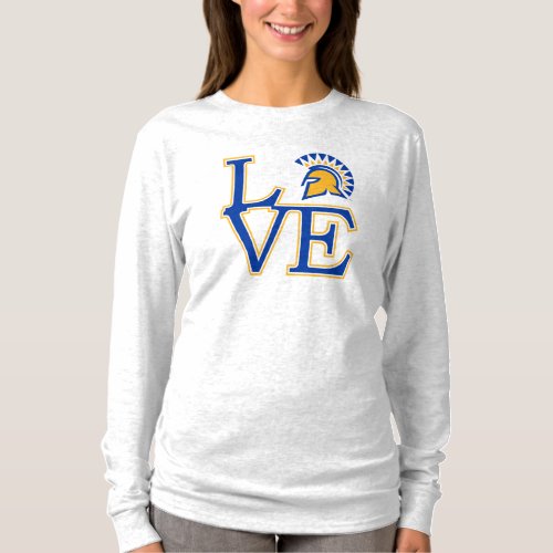 San Jose State Love T_Shirt