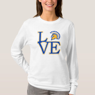 San Jose State Love T-Shirt