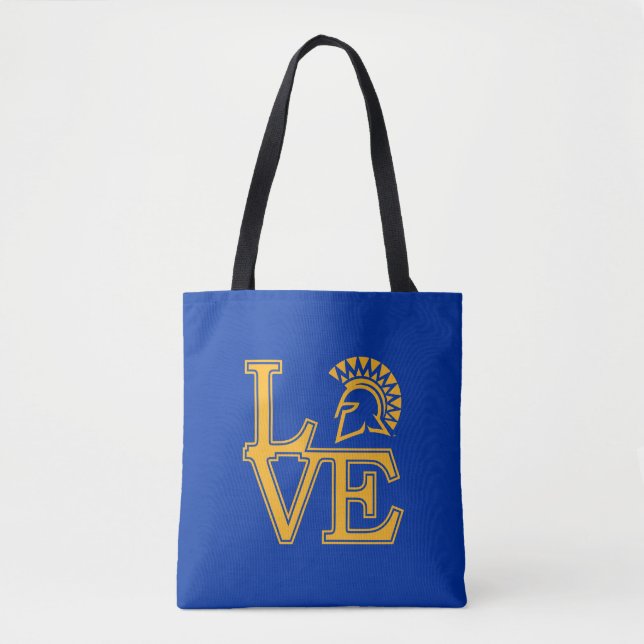 San Jose State Love Tote Bag (Front)