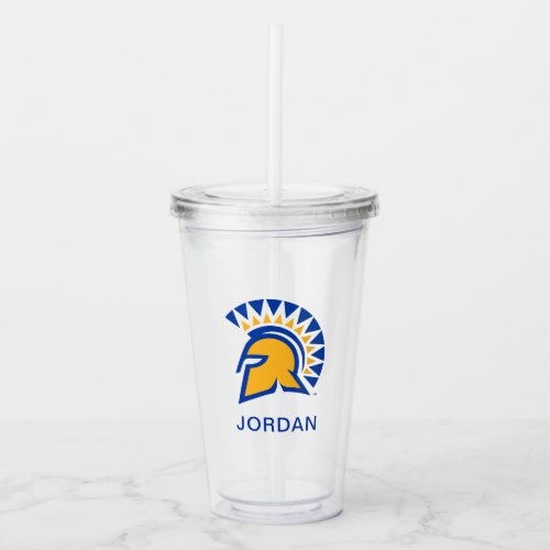 San Jose State Spartans Acrylic Tumbler