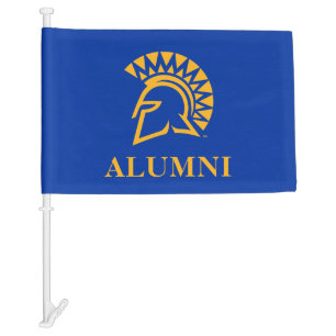 San Jose State Spartans Alumni Car Flag