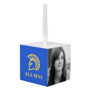 San Jose State Spartans Alumni Cube Ornament