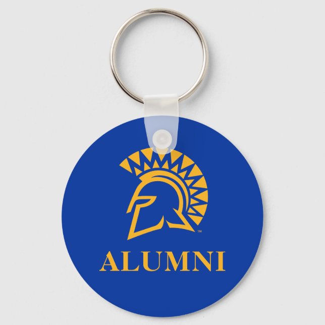 San Jose State Spartans Alumni Keychain (Front)