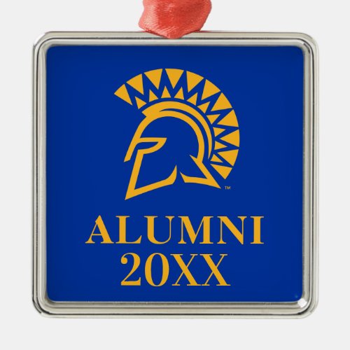 San Jose State Spartans Alumni Metal Ornament