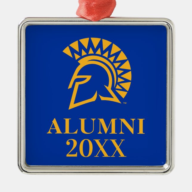 San Jose State Spartans Alumni Metal Ornament (Front)