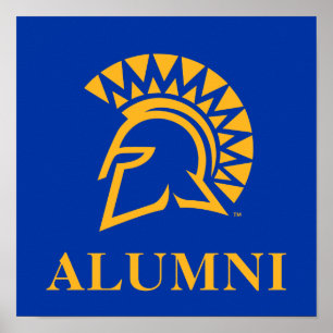 San Jose State Spartans Alumni Poster