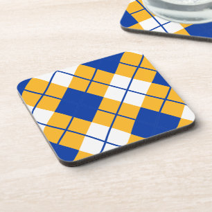 San Jose State Spartans argyle Beverage Coaster