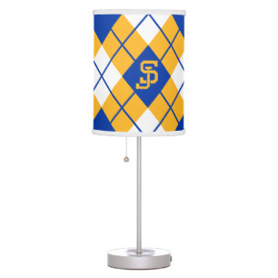San Jose State Spartans argyle Table Lamp