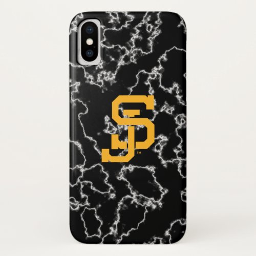 San Jose State Spartans Black Marble iPhone X Case