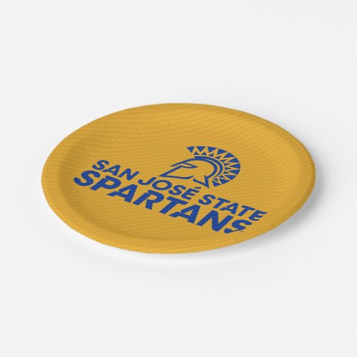 San Jose State Spartans Carbon Fiber Pattern Paper Plates San Jose State Spartans Carbon Fiber Pattern Paper Plates