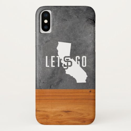 San Jose State Spartans cement wood iPhone X Case