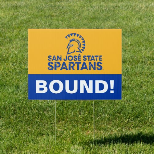 San Jose State Spartans  College Bound Sign