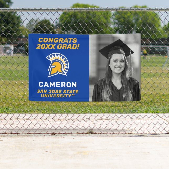 San Jose State Spartans | Congrats Grad Banner (Insitu)