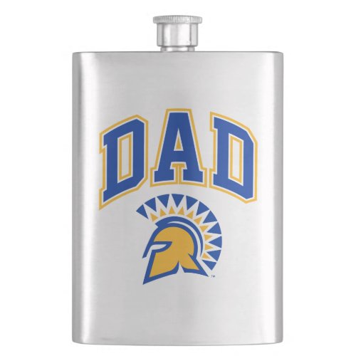 San Jose State Spartans Dad Flask