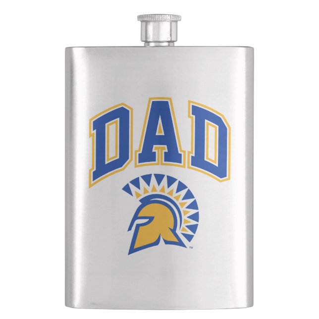 San Jose State Spartans Dad Flask (Front)