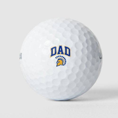 San Jose State Spartans Dad Golf Balls
