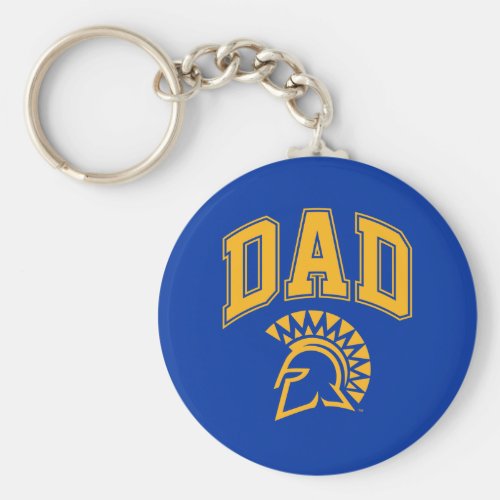 San Jose State Spartans Dad Keychain