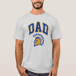 San Jose State Spartans Dad T-shirt at Zazzle