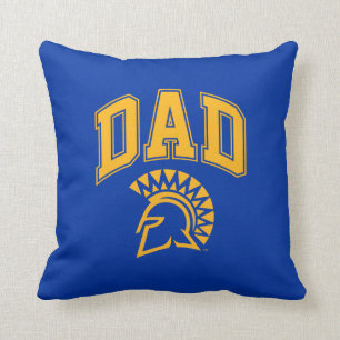 San Jose State Spartans Dad Throw Pillow