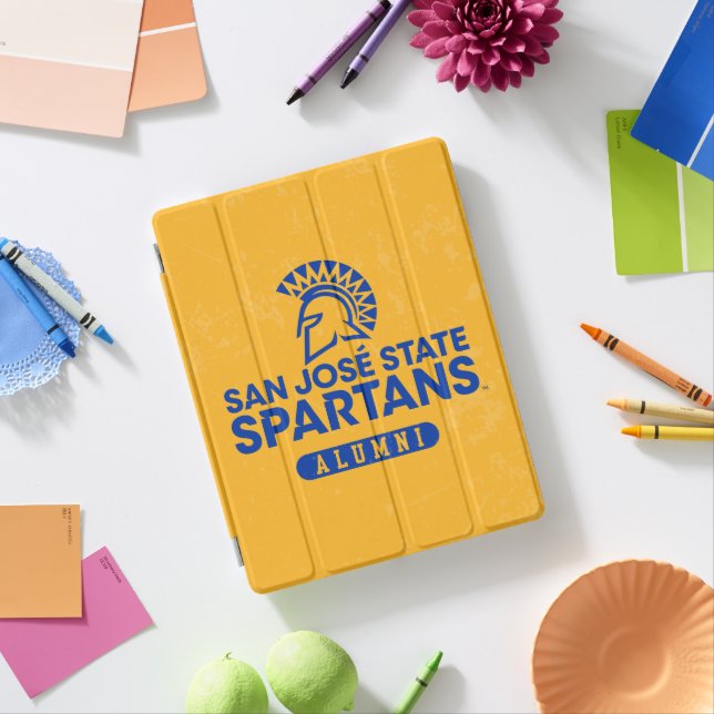 San Jose State Spartans Distressed iPad Smart Cover (In Situ)