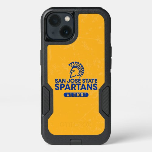 San Jose State Spartans Distressed iPhone 13 Case