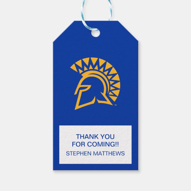 San Jose State Spartans Gift Tags (Front)
