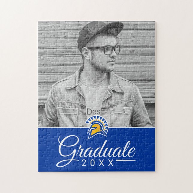 San Jose State Spartans Graduate Jigsaw Puzzle (Vertical)
