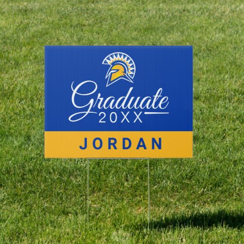 San Jose State Spartans Graduate Sign