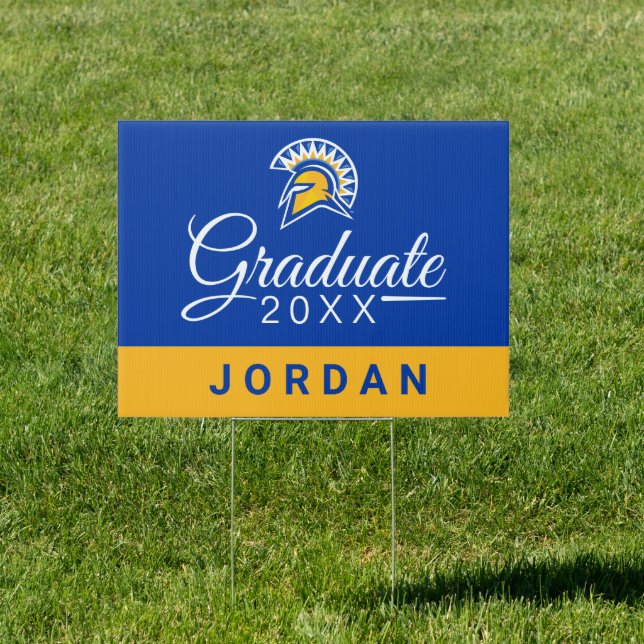 San Jose State Spartans Graduate Sign (Insitu)