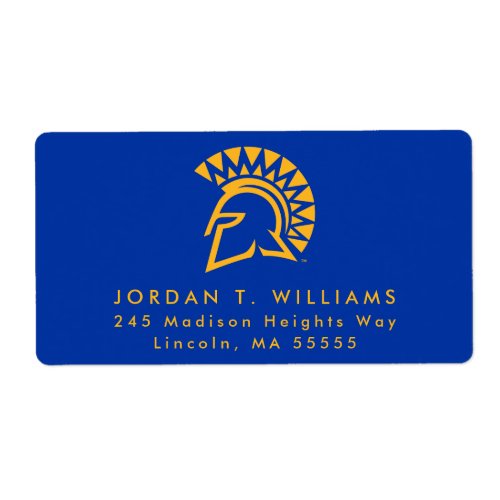 San Jose State Spartans Label